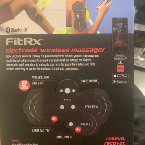 FitRX Bluetooth wireless electric massager - Picture 2 of 3